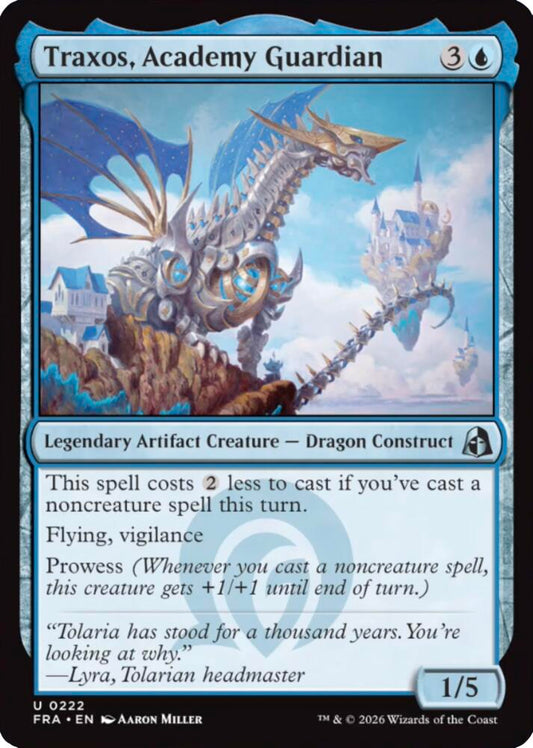 Traxos, Academy Guardian (222) [Reality Fracture]
