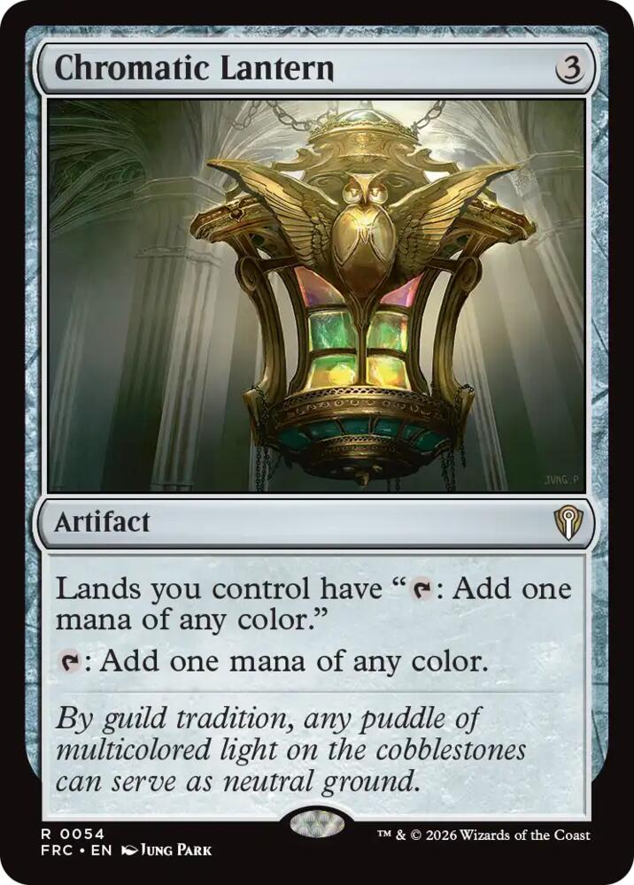 Chromatic Lantern (54) [Reality Fracture Commander]