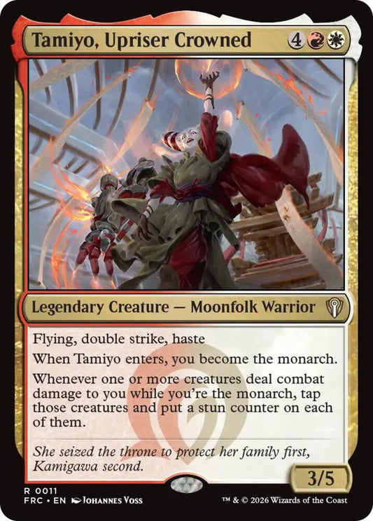 Tamiyo, Upriser Crowned (11) [Reality Fracture Commander]