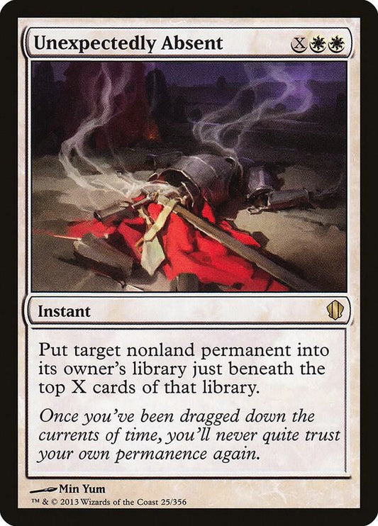 Unexpectedly Absent (25) [Commander 2013]