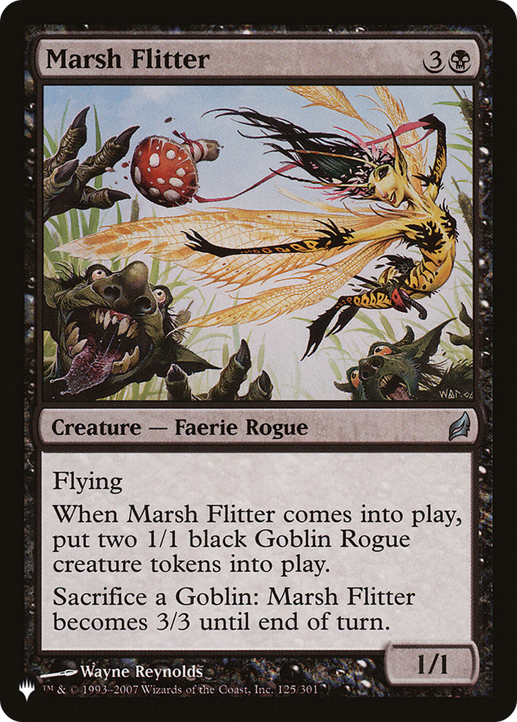 Marsh Flitter (LIST-125/301) - The List