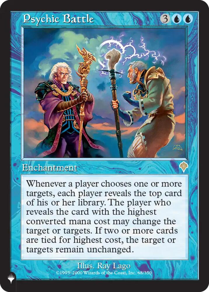Psychic Battle (68) [The List]