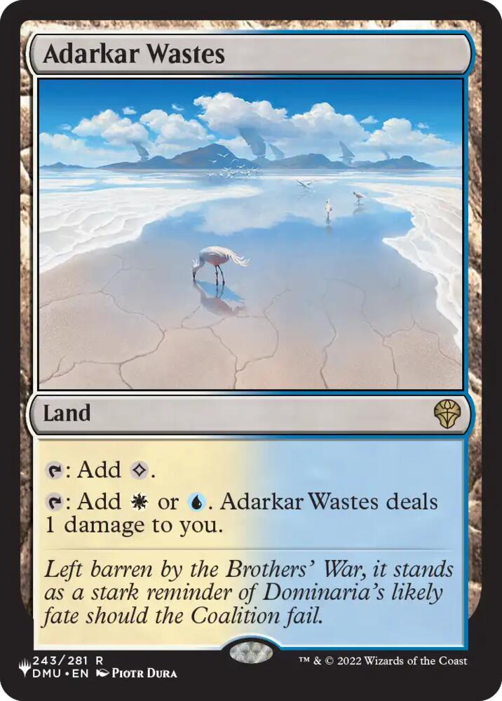 Adarkar Wastes (DMU) (243) [The List]