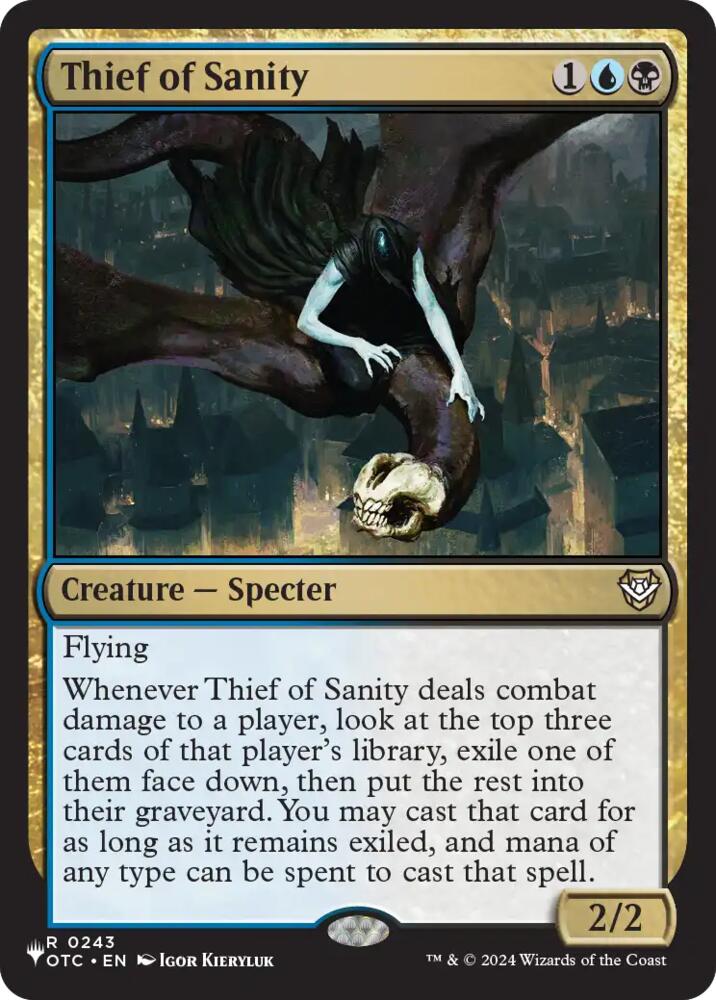 Thief of Sanity (243) [The List]