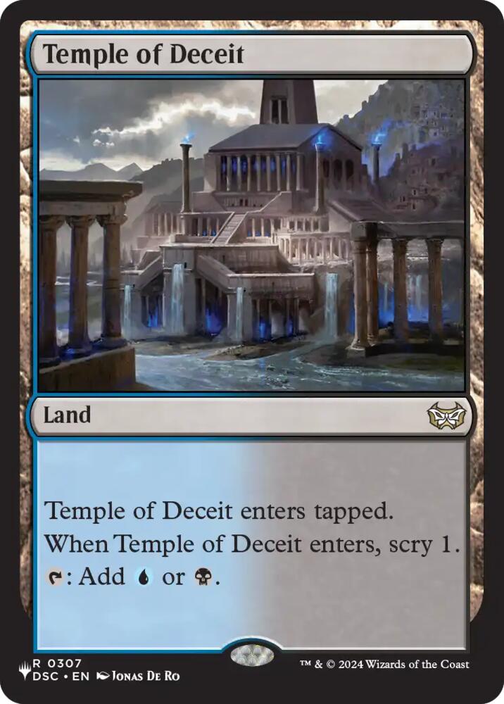 Temple of Deceit (307) [The List]