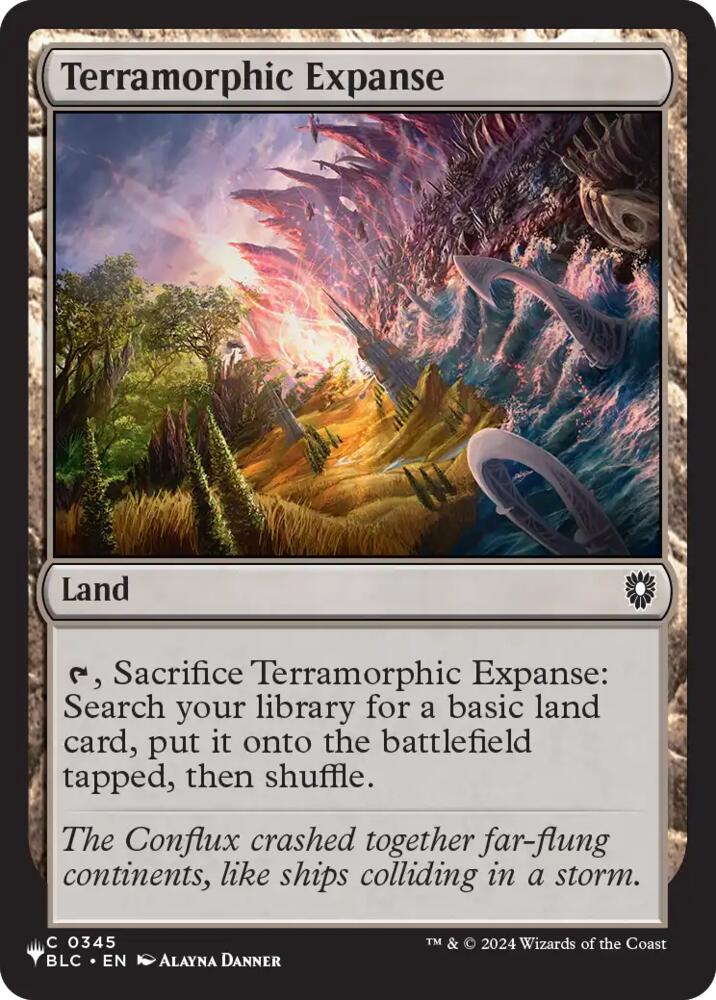Terramorphic Expanse (BLC) (345) [The List]