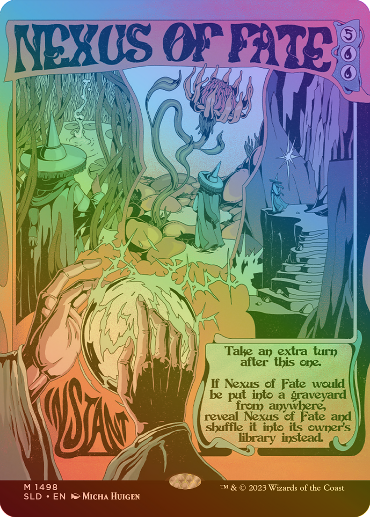 Nexus of Fate (SLD-1498) - Secret Lair Drop (Borderless) Foil
