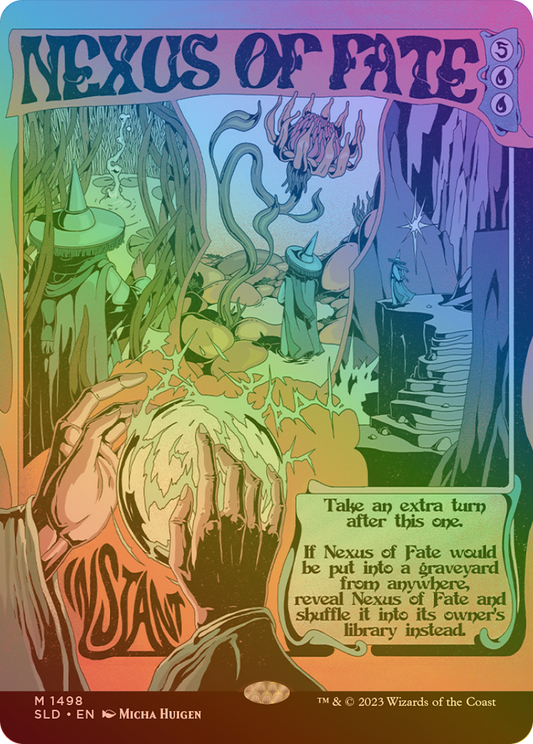 Nexus of Fate (SLD-1498) - Secret Lair Drop (Borderless) Foil
