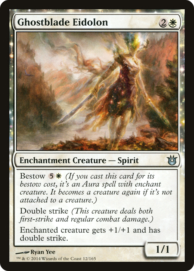 Ghostblade Eidolon (BNG-012) - Born of the Gods: (enchantment) Foil