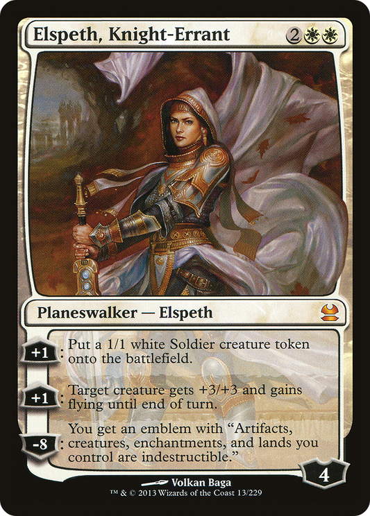Elspeth, Knight-Errant (MMA-013) - Modern Masters