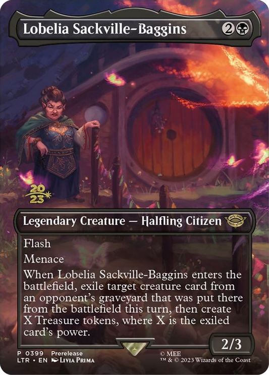 Lobelia Sackville-Baggins (PRE-399) - Tales of Middle-earth Promos (Borderless)