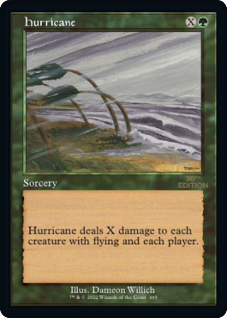 Hurricane (30A-493) - 30th Anniversary Edition