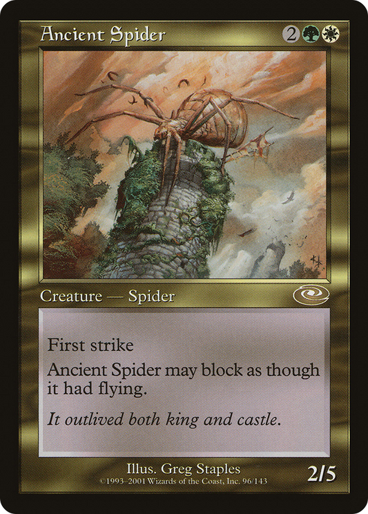 Ancient Spider (PLS-096) - Planeshift Foil