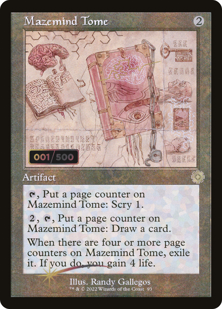 Mazemind Tome (BRR-093) - The Brothers' War Retro Artifacts Foil