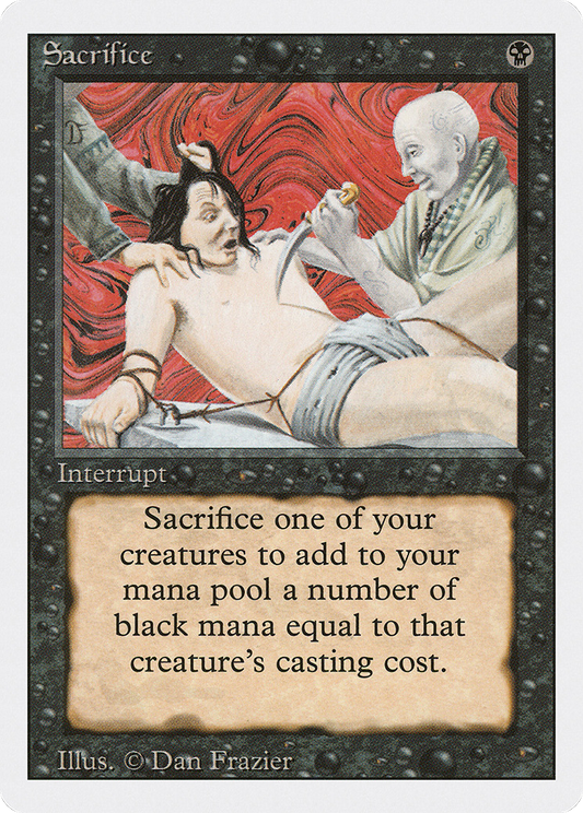 Sacrifice (3ED-) - Revised Edition