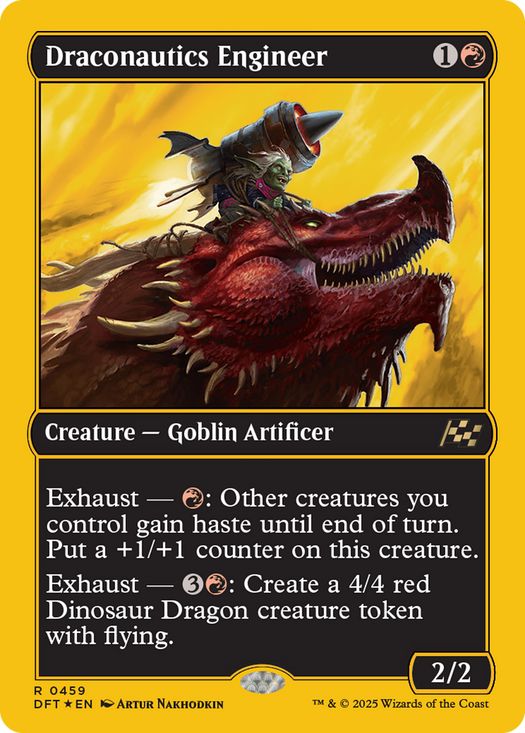 Draconautics Engineer (DFT-459) - Aetherdrift Foil
