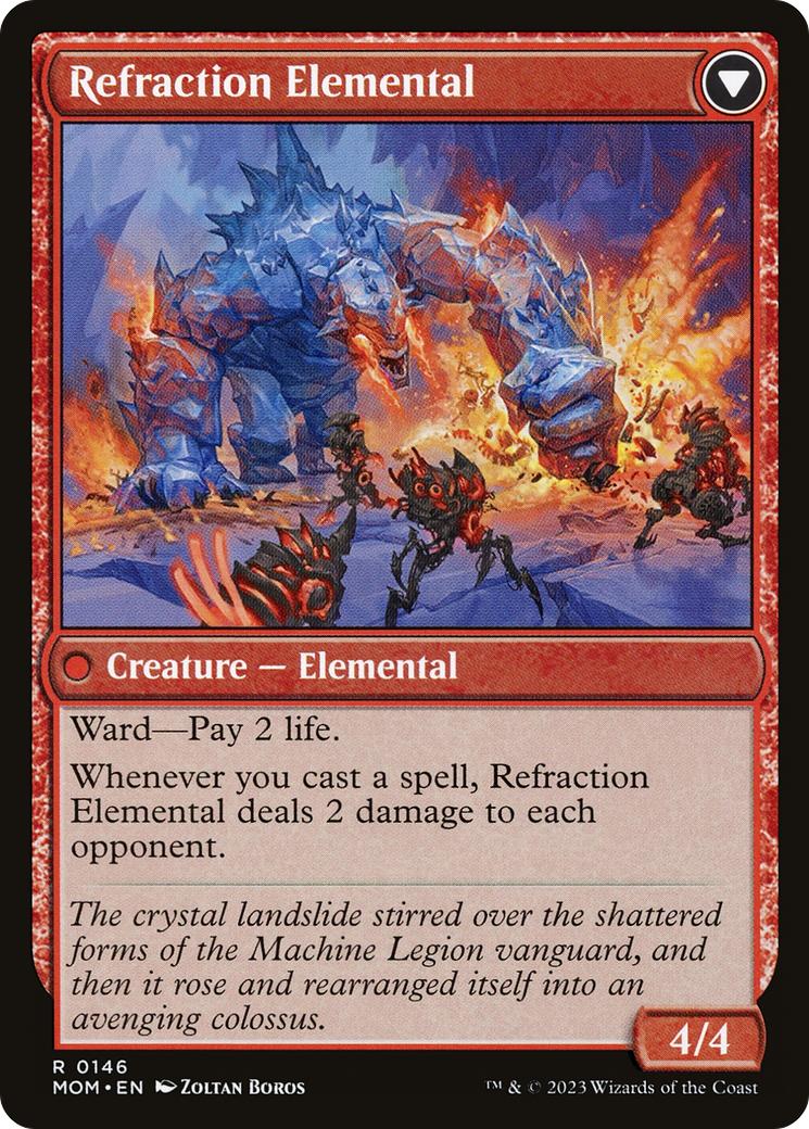 Invasion of Karsus // Refraction Elemental (MOM-146) - March of the Machine Foil