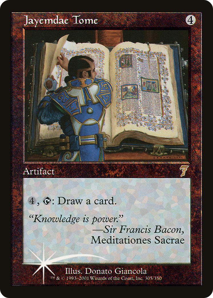Jayemdae Tome (7ED-305) - 7th Edition Foil