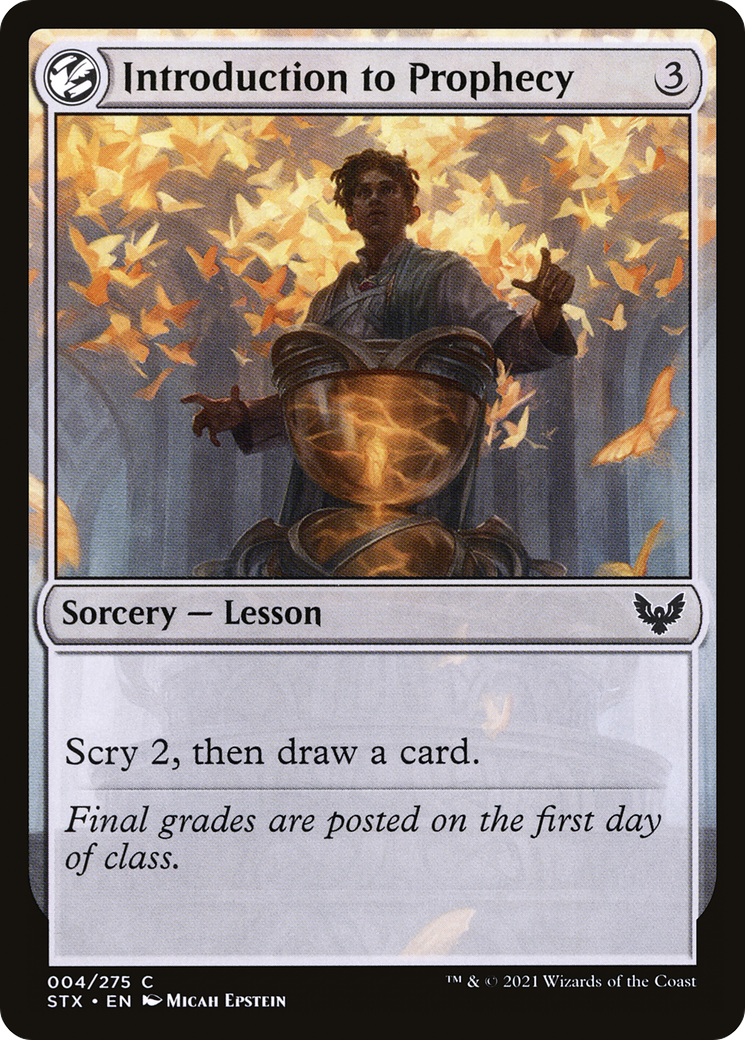 Introduction to Prophecy (STX-004) - Strixhaven: School of Mages: (lesson)