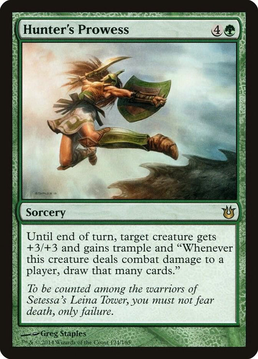 Hunter's Prowess (124) [Born of the Gods]