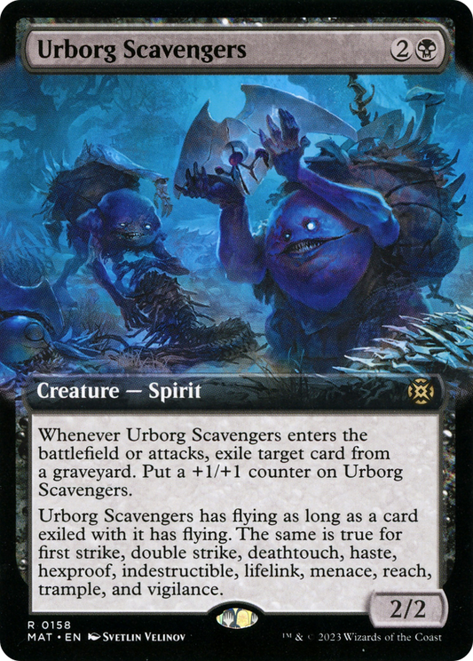 Urborg Scavengers (MAT-158) - March of the Machine: The Aftermath: (Extended Art) Foil