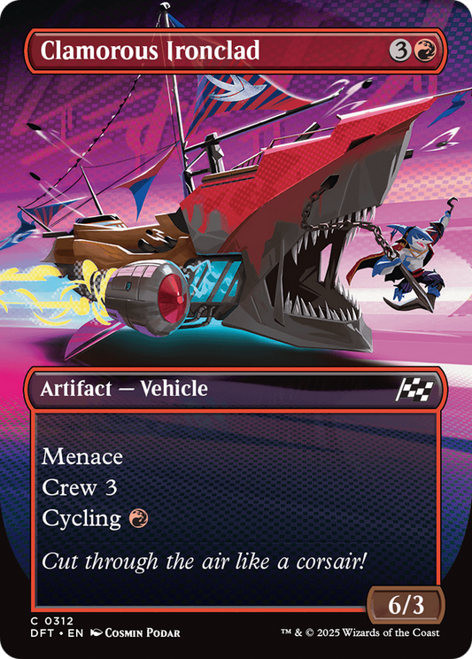 Clamorous Ironclad (DFT-312) - Aetherdrift (Borderless)