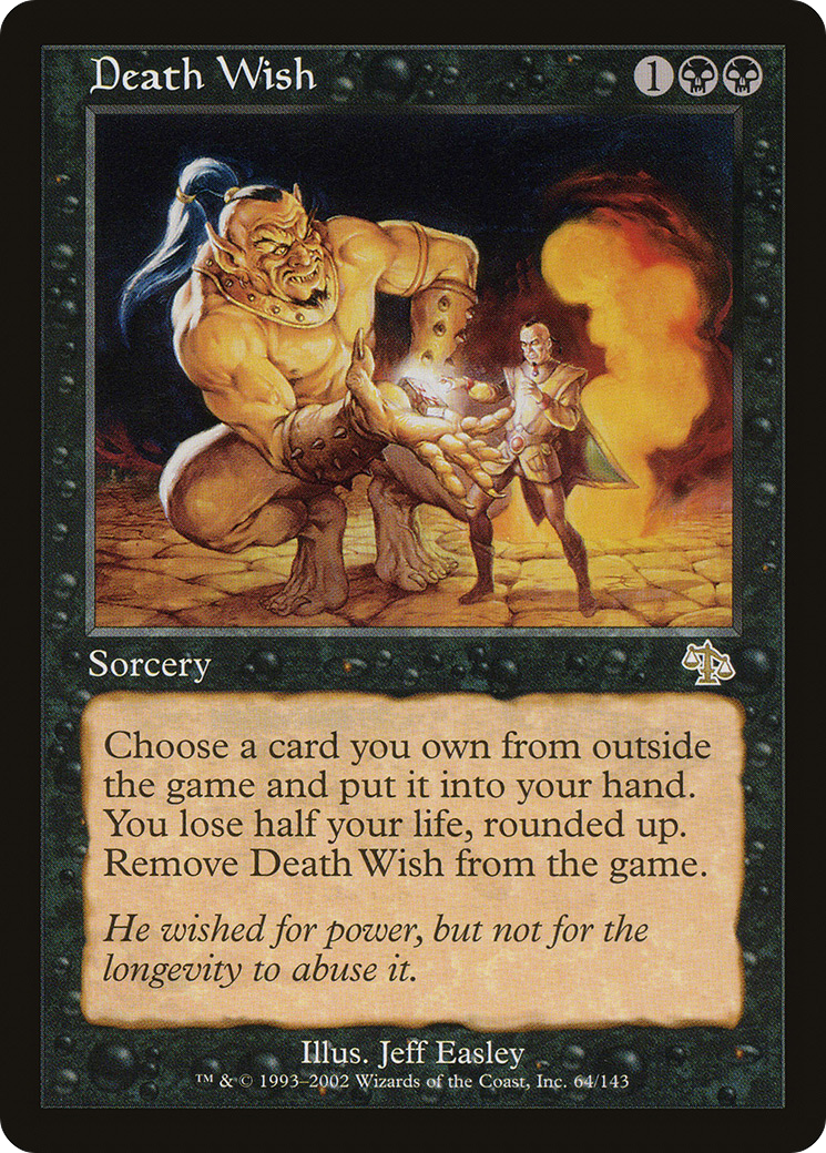 Death Wish (JUD-064) - Judgment Foil