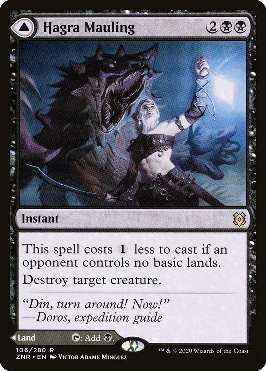 Hagra Mauling (ZNR-106) - Zendikar Rising Foil
