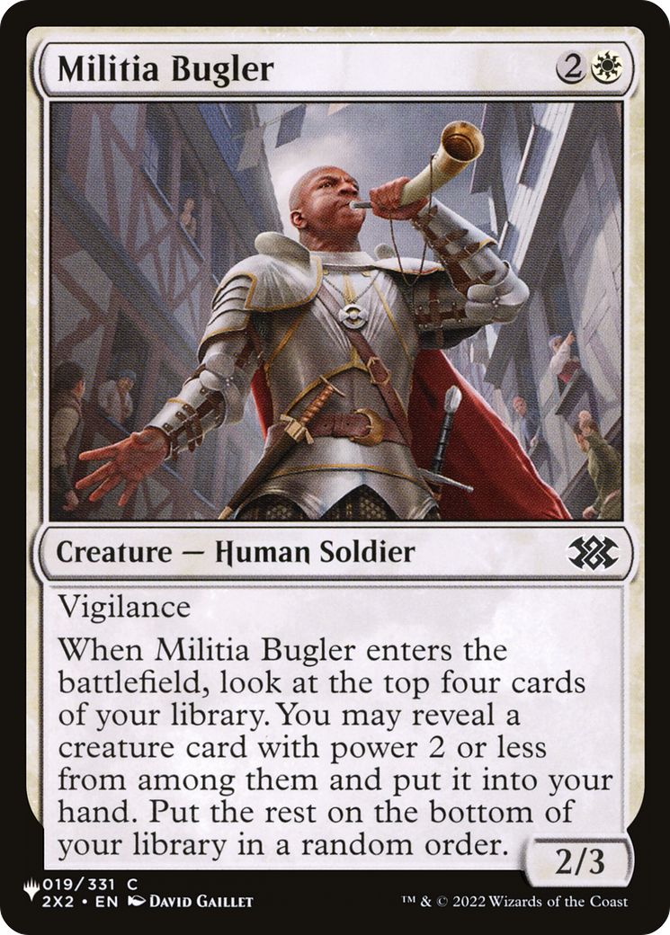 Militia Bugler (LIST-019/024) - The List