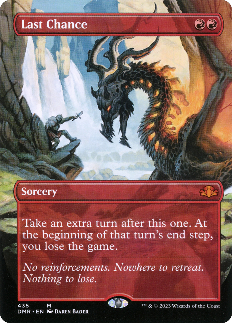 Last Chance (DMR-435) - Dominaria Remastered (Borderless)