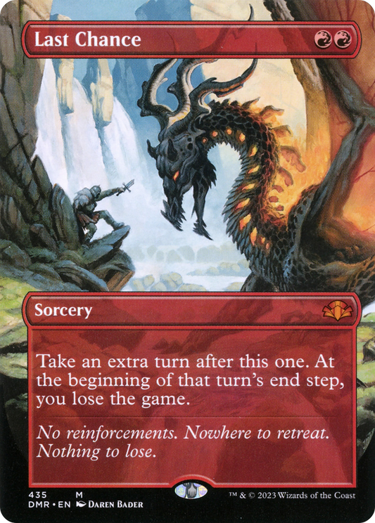 Last Chance (DMR-435) - Dominaria Remastered (Borderless)