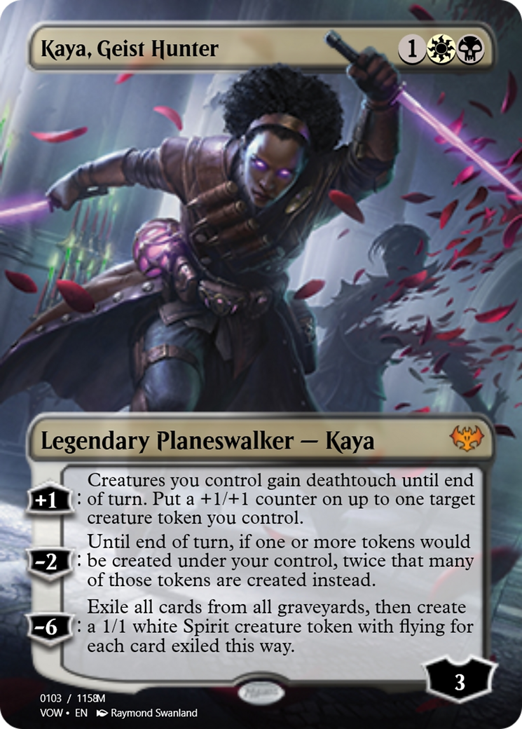 Kaya, Geist Hunter (PRM-95445) - Magic Online Promos