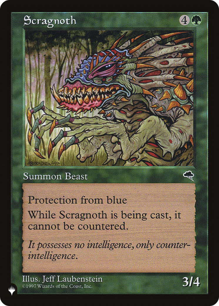 Scragnoth (LIST-) - The List