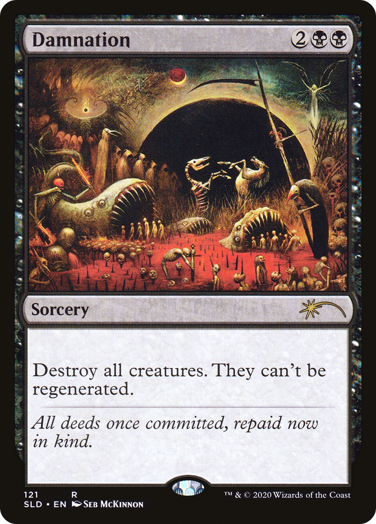 Damnation (121) (SLD-121) - Secret Lair Drop Foil