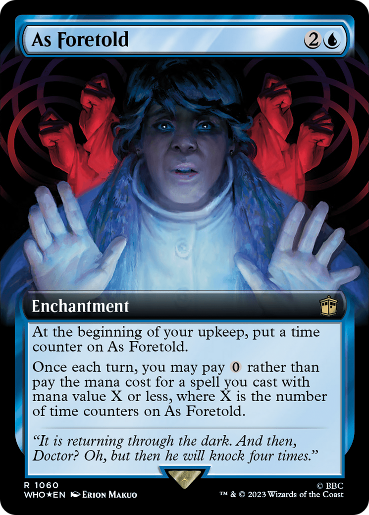 As Foretold (WHO-1060) - Doctor Who: (Extended Art) Foil