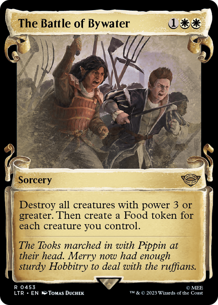 The Battle of Bywater (LTR-453) - The Lord of the Rings: Tales of Middle-earth: (Showcase)