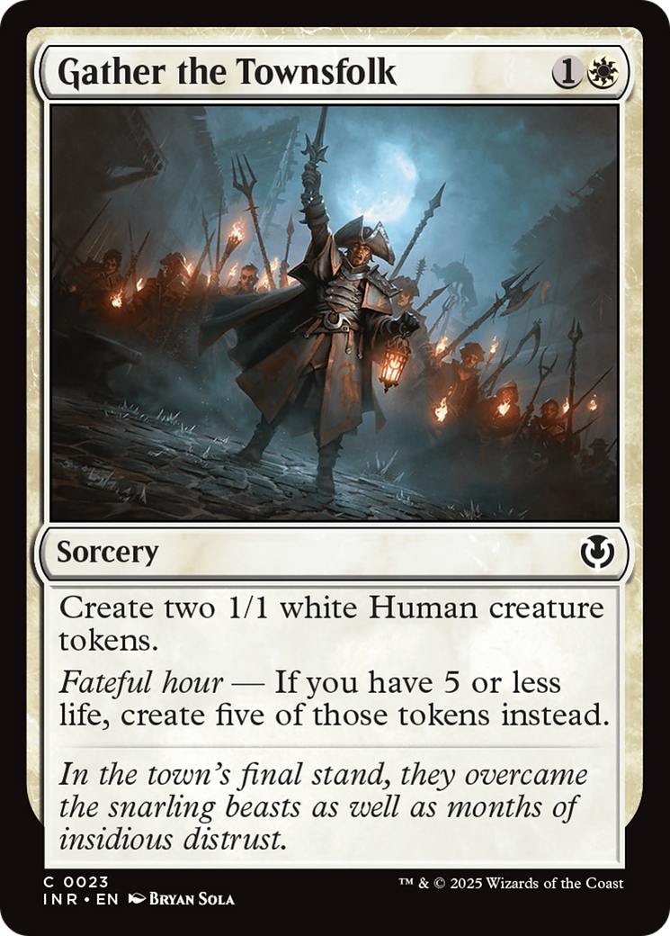 Gather the Townsfolk (INR-023) - Innistrad Remastered