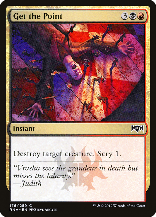 Get the Point (RNA-176) - Ravnica Allegiance Foil