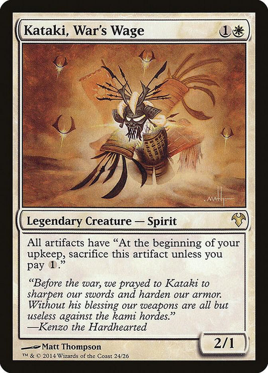 Kataki, War's Wage (24) [Modern Event Deck 2014]