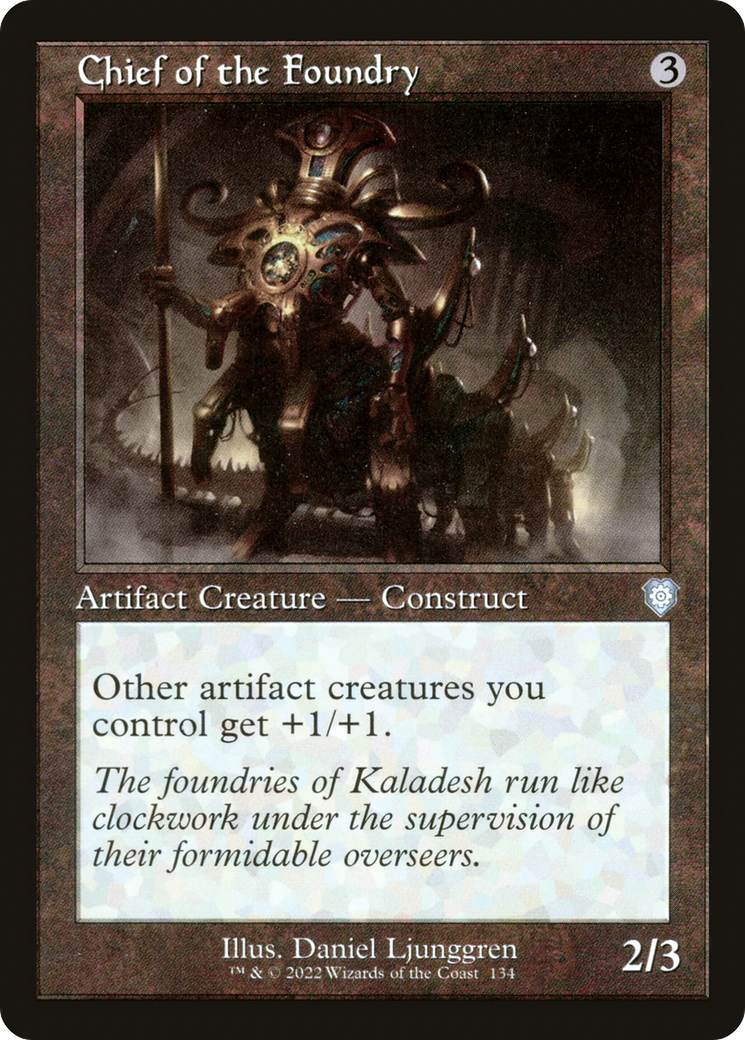 Chief of the Foundry (BRC-134) - The Brothers' War Commander