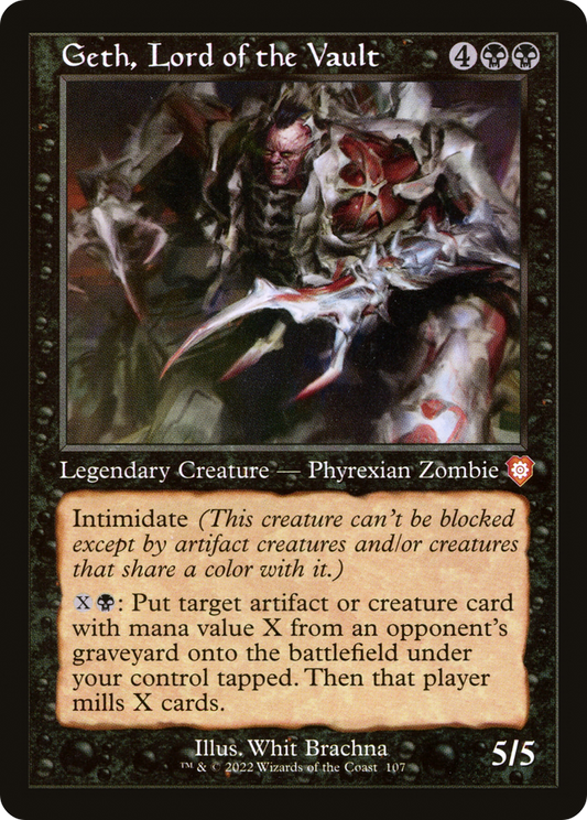 Geth, Lord of the Vault (BRC-107) - The Brothers' War Commander