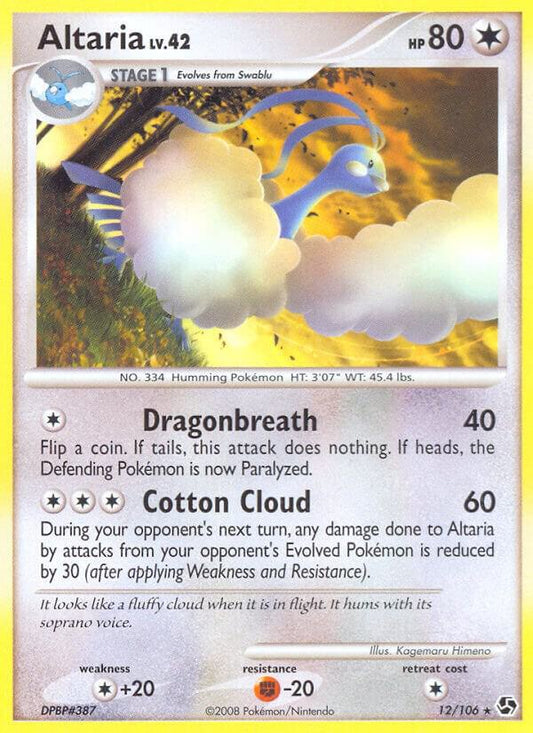Altaria (12/106) [Great Encounters]