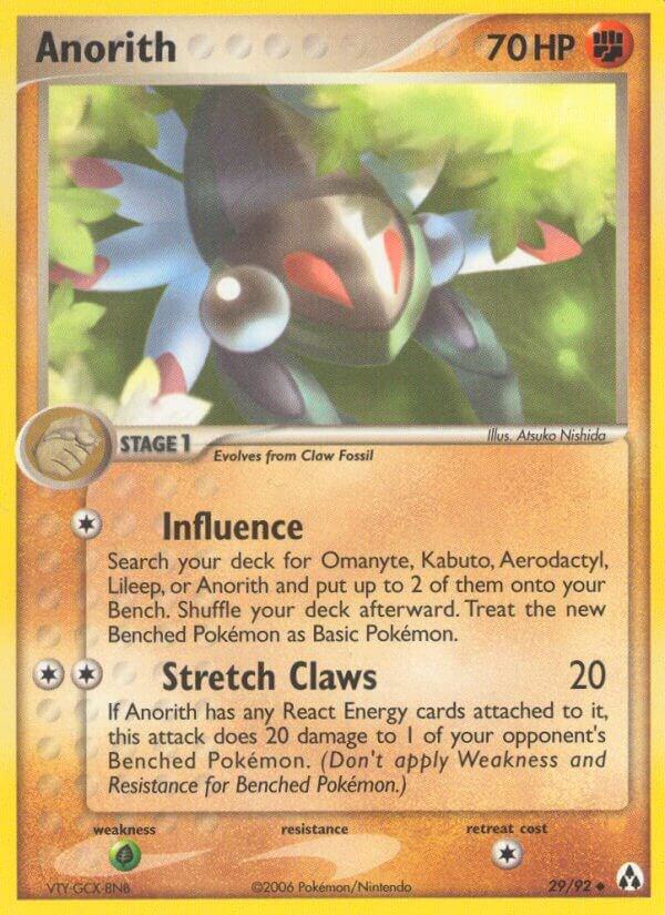 Anorith (29/92) [EX Legend Maker]