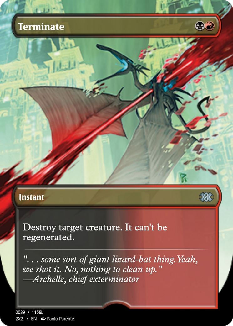 Terminate (PRM-102291) - Magic Online Promos Foil