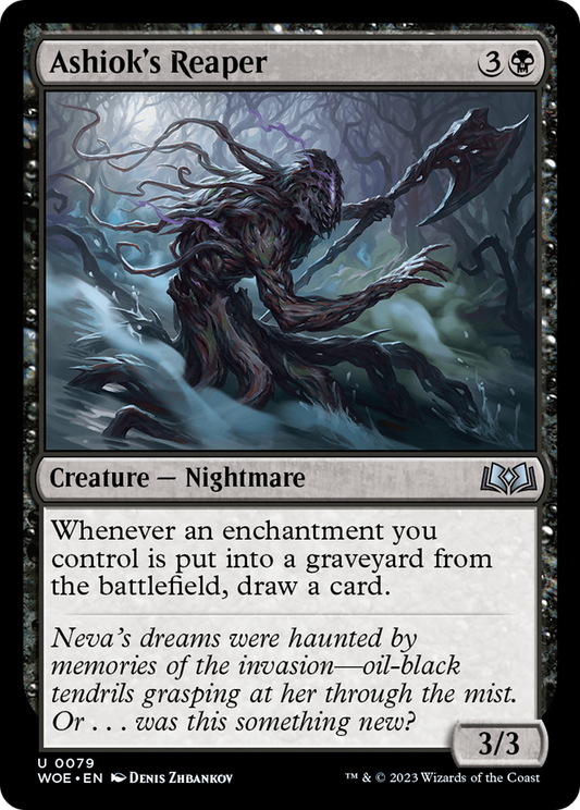 Ashiok's Reaper (WOE-079) - Wilds of Eldraine