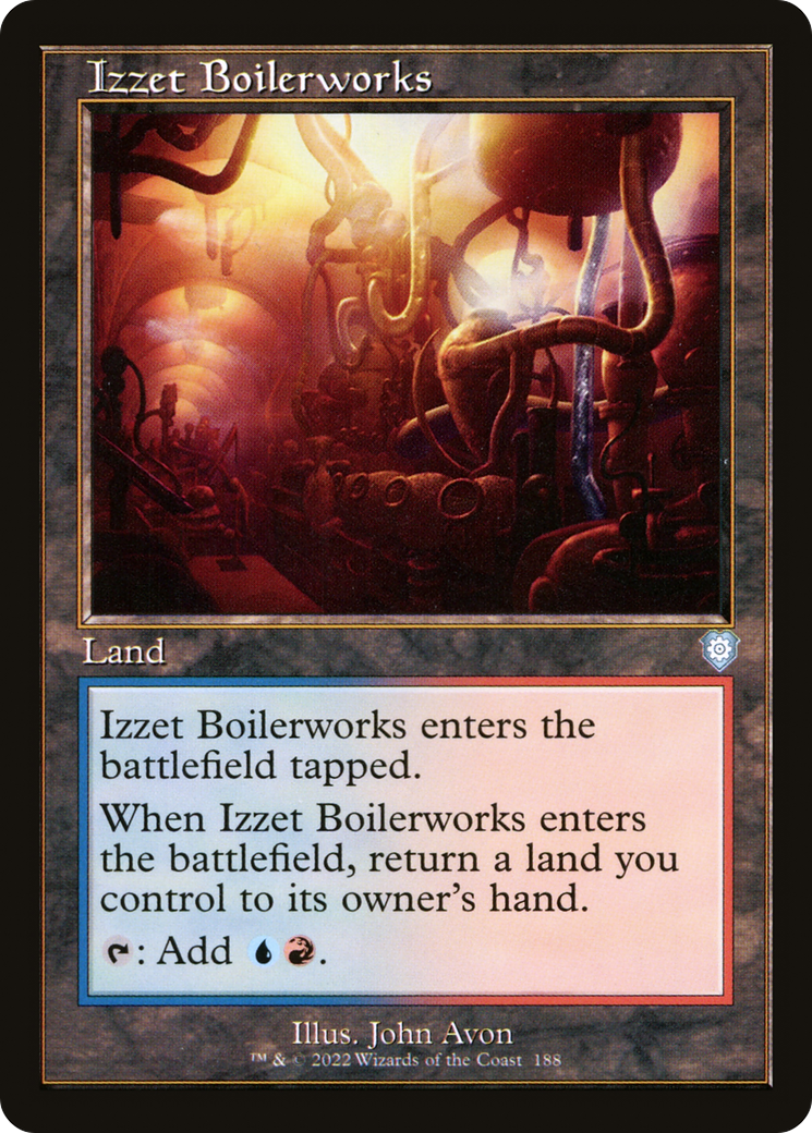 Izzet Boilerworks (BRC-188) - The Brothers' War Commander