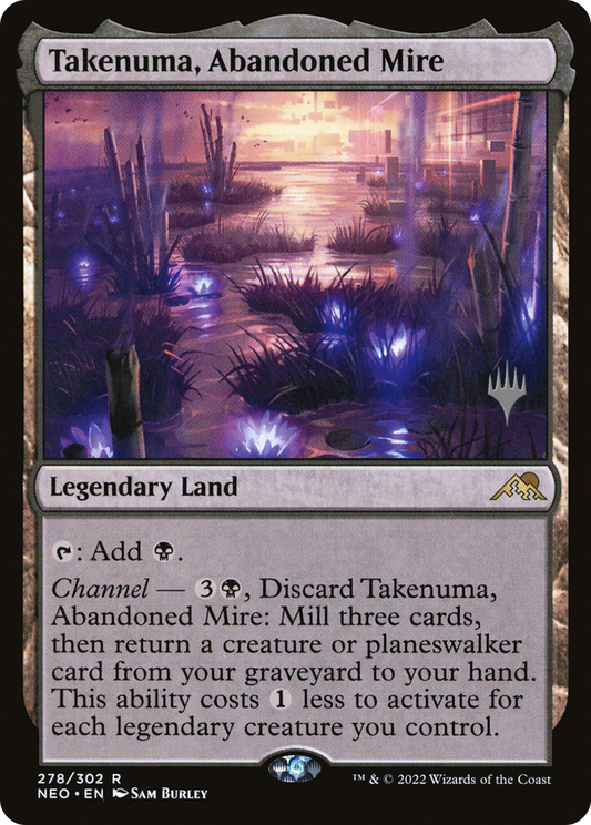 Takenuma, Abandoned Mire (PPNEO-278) - Kamigawa: Neon Dynasty Promos