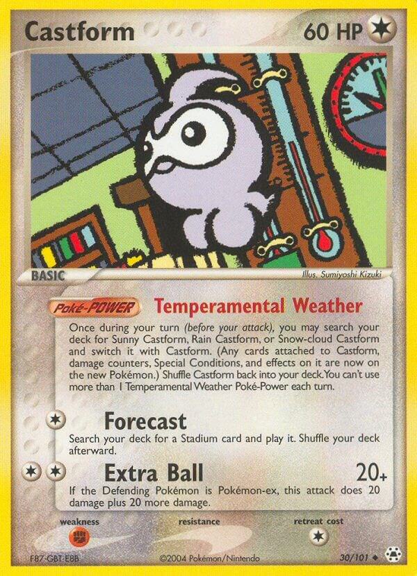 Castform (30/101) [EX Hidden Legends]