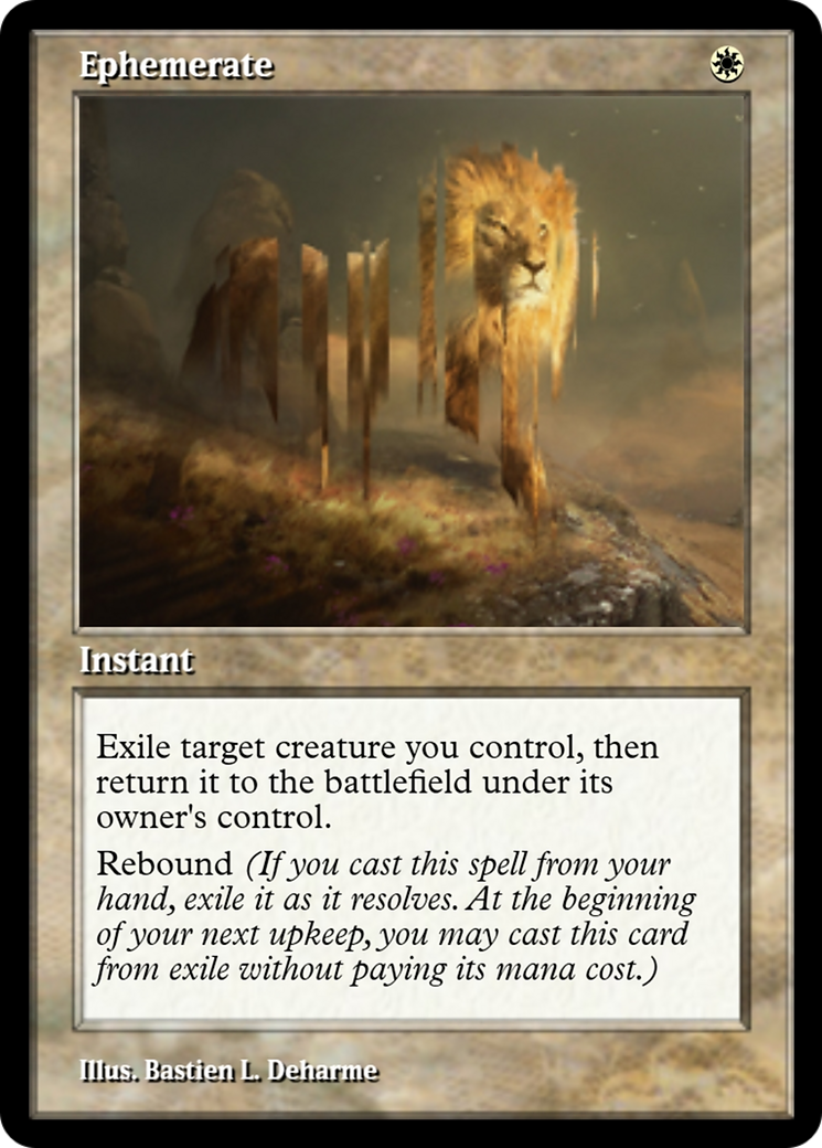 Ephemerate (PRM-91221) - Magic Online Promos Foil