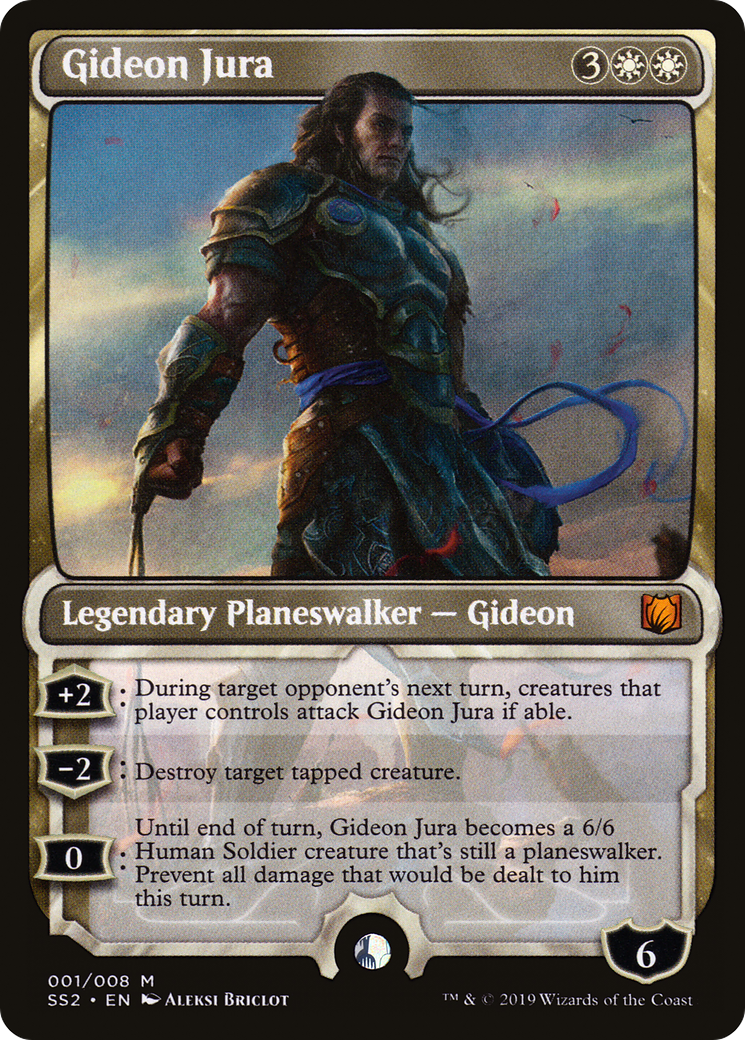 Gideon Jura (SS2-001) - Signature Spellbook: Gideon Foil